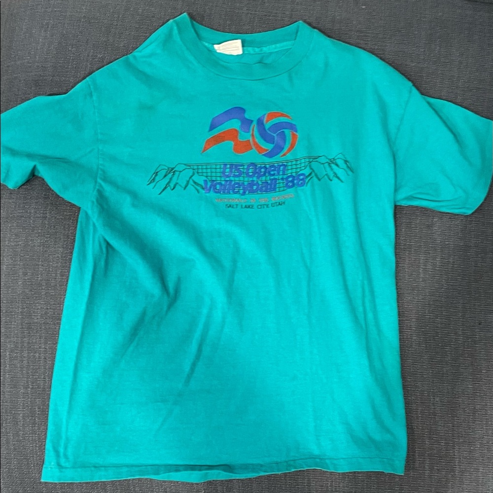 Vintage 1988 U.S Open Volleyball Shirt XL